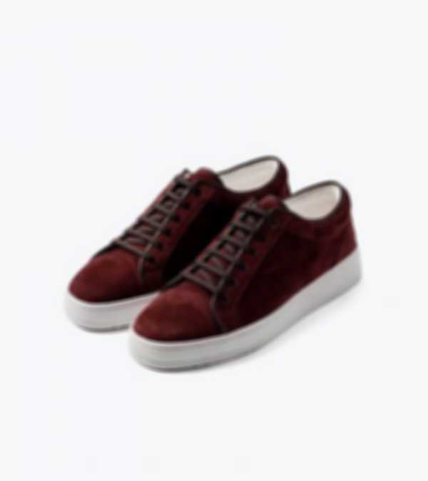 Dark Red Fashion Shoes