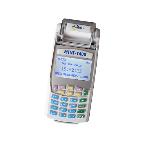 Портативний касовий апарат MINI-T 400МЕ (MINI-T400) з КСЕФ