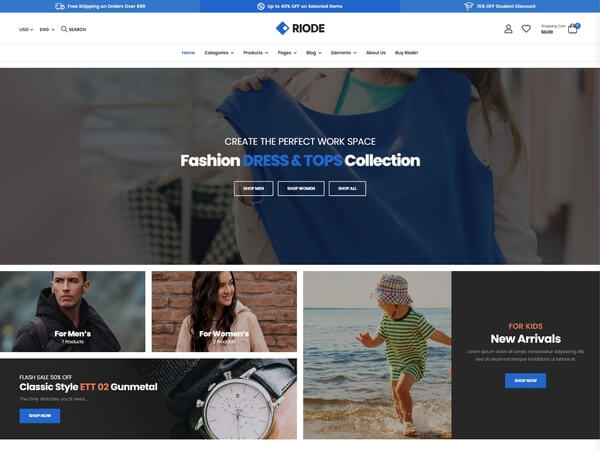 Riode html5 template demo-17