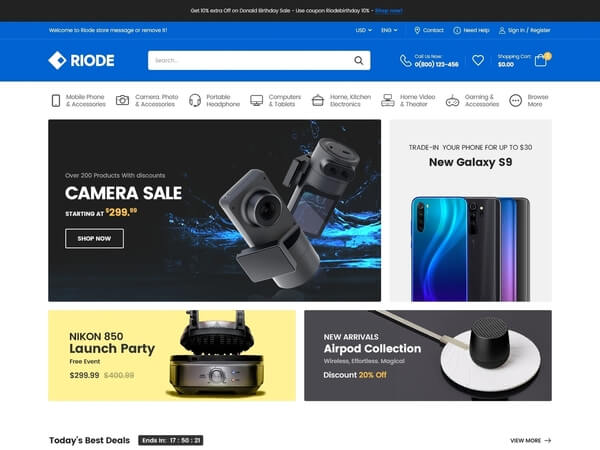 Riode html5 template demo-27